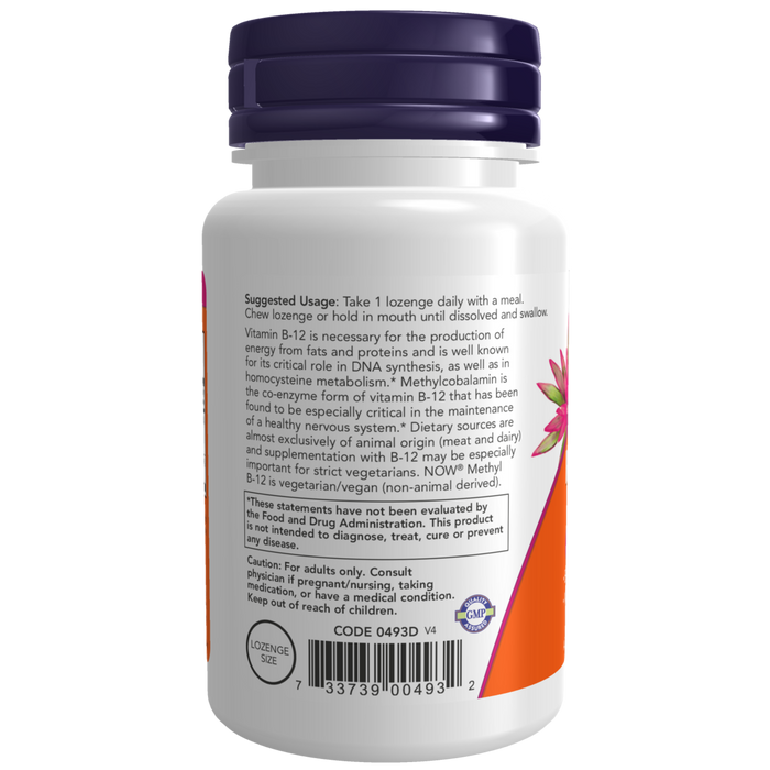 Methyl B-12 5,000 mcg (120 pills)/ Methyl B-12 5,000 mcg