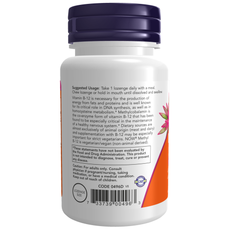 Methyl B-12 5,000 mcg (60 pills)/ Methyl B-12 5,000 mcg