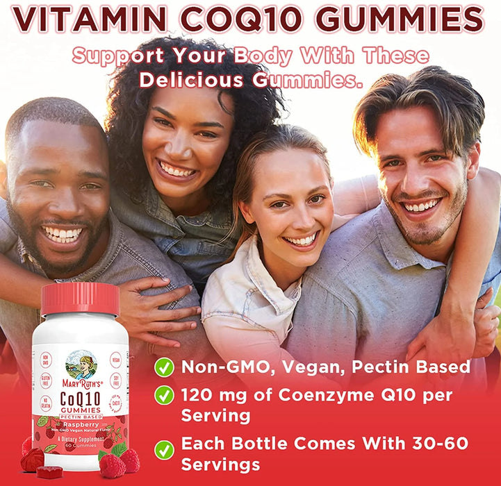 CoQ10 (Coenzyme Q10) Gummies/CoQ10 gummies 60count- global widget -60 gummies Mary Ruths