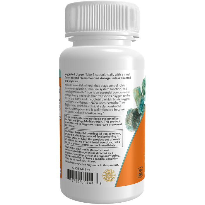 Hierro 36 mg, Doble Concentración (90 veg caps)