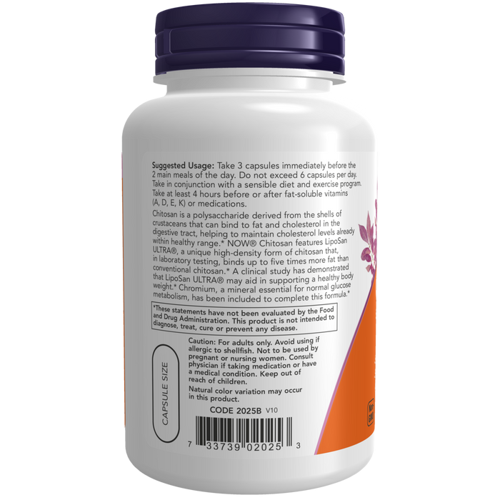 Chitosan 500 mg Cromo (120 veg caps)