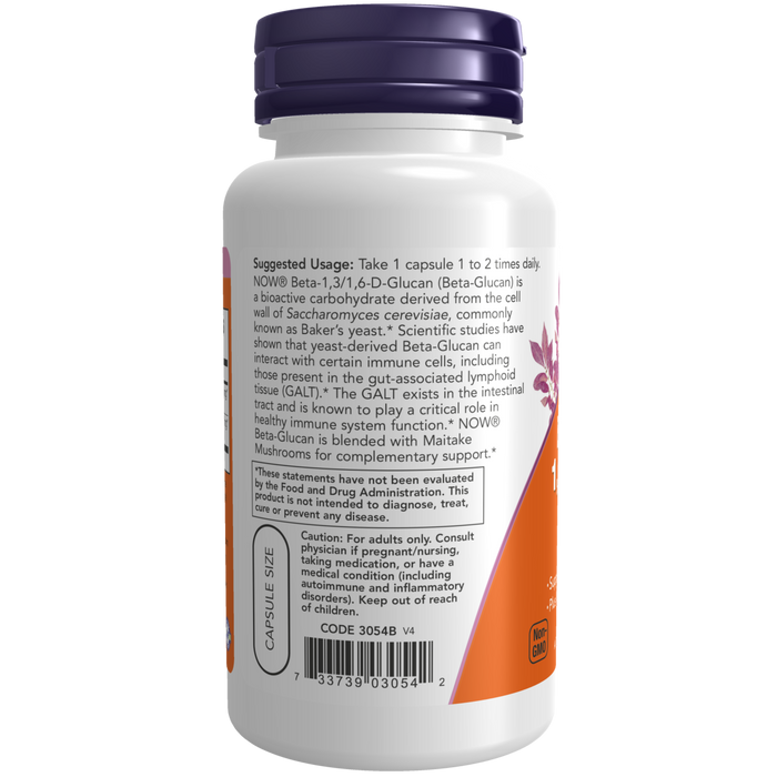 Beta 1,3/1,6- D -Glucan 100 mg (90 veg caps)