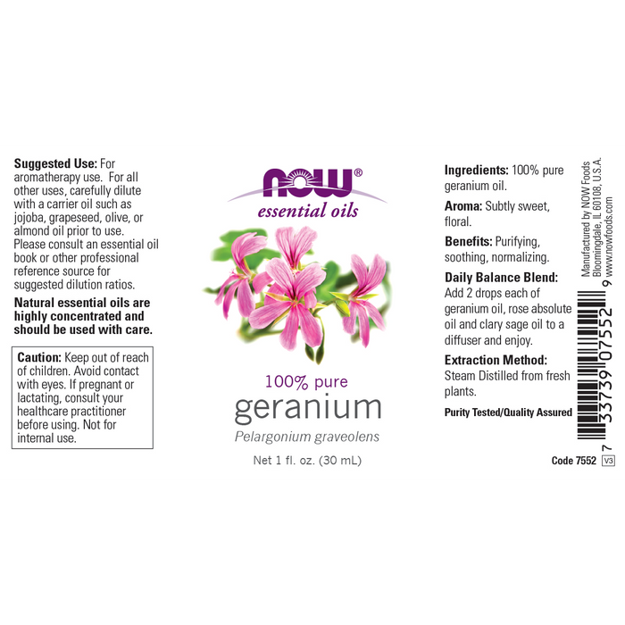 Geranium oil (30ml) / Geranium Oil