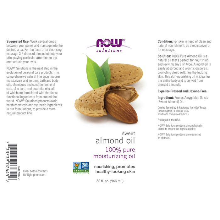Sweet almond oil (946ml) / Sweet Almond Oil