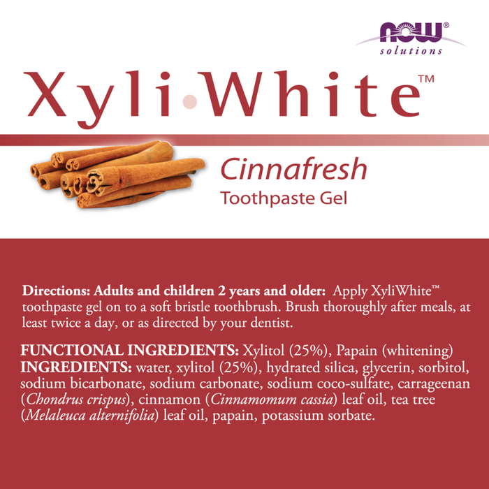 Pasta Dental Xyliwhite™ Cinnafresh (6.4 oz/181gr)