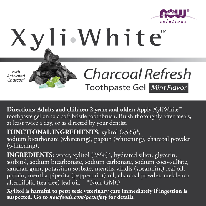XyliWhite™ Charcoal Refresh Gel Toothpaste (6.4 oz )/ XyliWhite™ Charcoal Refresh Toothpaste