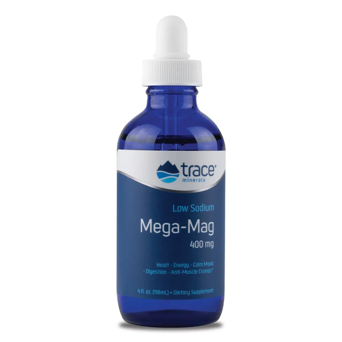 Mega-Mag Líquido 400mg (4fl oz/118ml), Trace Minerals