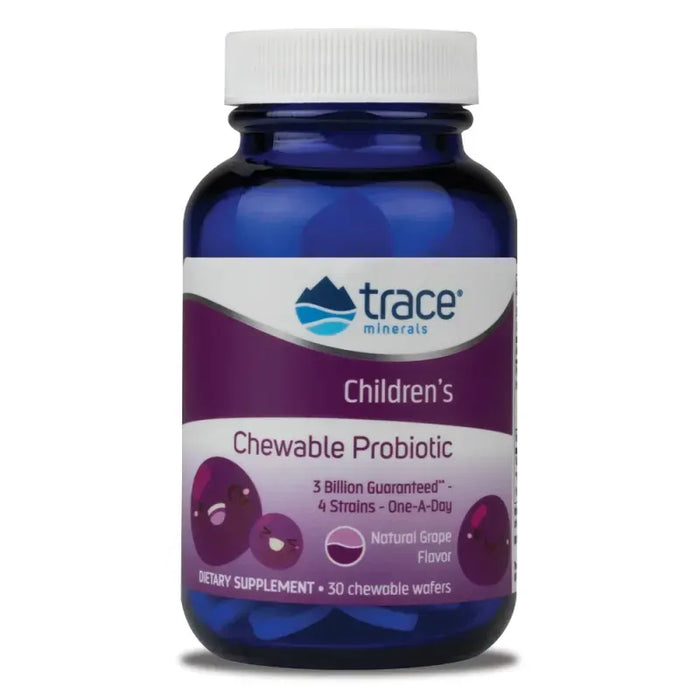 Trace Minerals Children's Chewable Probiotic 30 Wafers