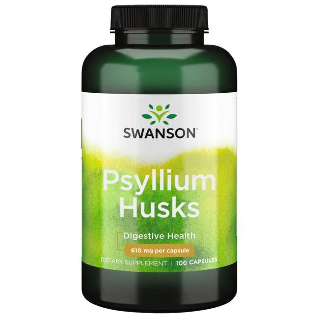 Psyllium Husk 610mg (100 caps), Swanson