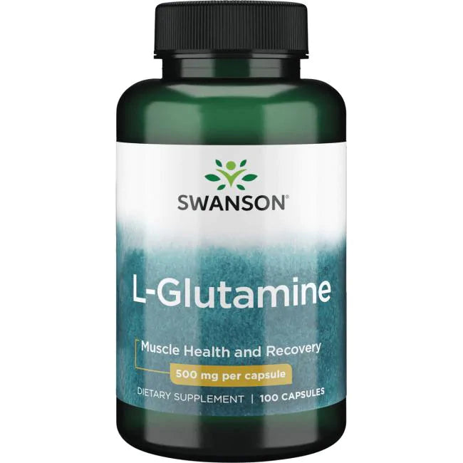 L-Glutamina 500mg (100 caps), Swanson