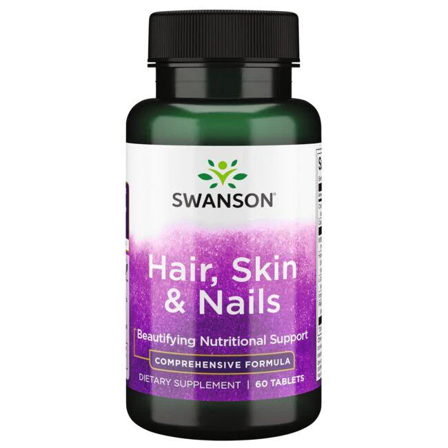 Swanson Hair, skin and nails 60 tabs/ Hair, Skin &amp; Nails