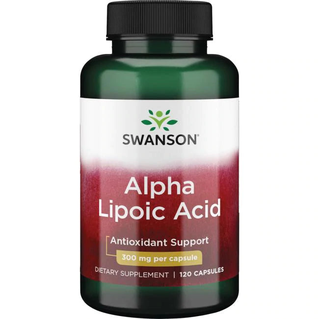 Ácido Alfa Lipoico 300 mg (120 caps), Swanson