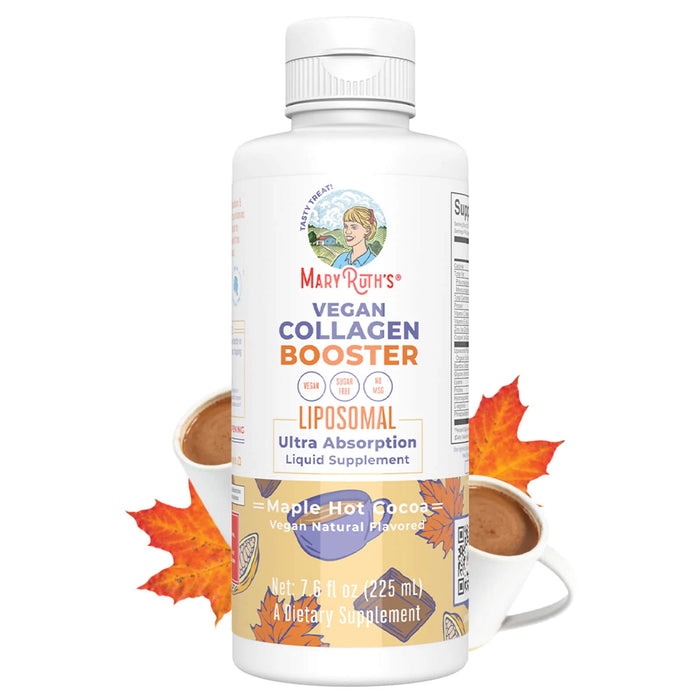 Liposomal Potenciador De Colágeno Vegano (7.6 fl oz/ 225ml), Mary Ruth´s