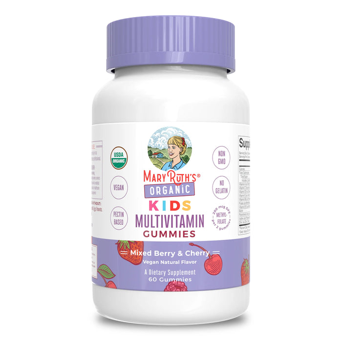 Organic Children's Multivitamin Gummies 60 Gummies Mary Ruth