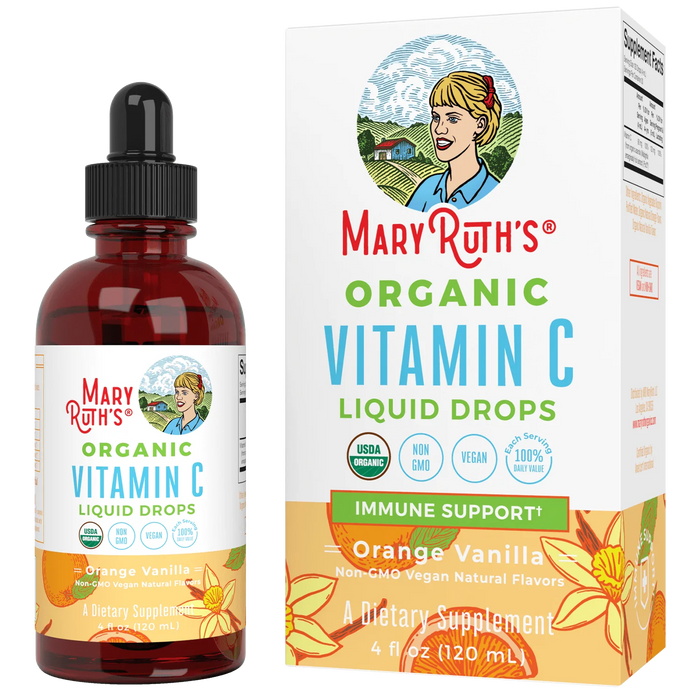 Vitamina C en Gotas Orgánicas (4 fl oz/120ml), Mary Ruth´s