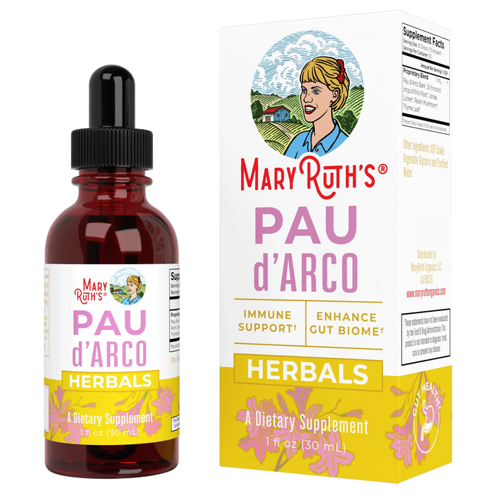 Gotas Herbales Pau D'arco (1 fl oz/30ml), Mary Ruth´s