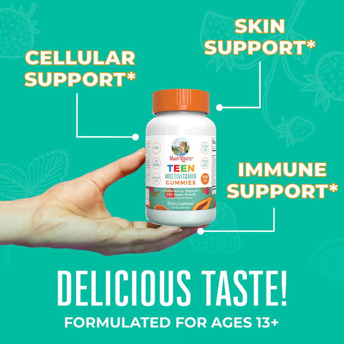 Teen Multivitamin Gummies 60 Gummies Mary Ruth